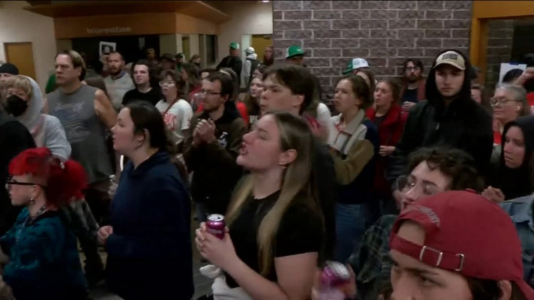 Protestors request temporary restraining order for Hermantown data center — KARE 11 Local