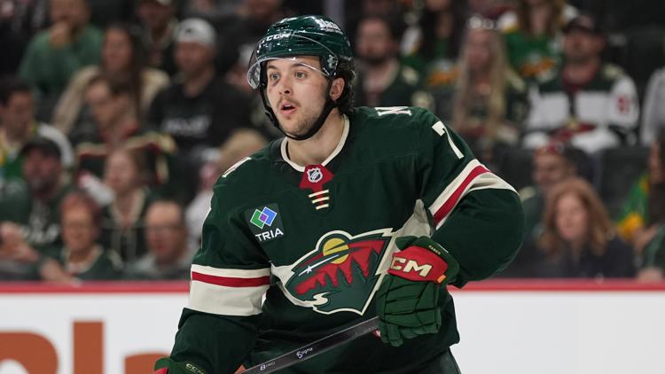 Wild defenseman Brock Faber clears protocol, could skate 'in another day or so' — KARE 11 Sports