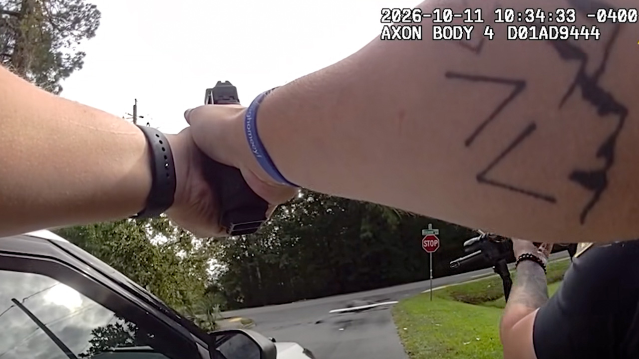 Police body cam video captures fatal shooting of armed woman who fired at patrol vehicle — FOX 9
